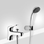 Remer K03 Chrome Bathtub Faucet with Personal Shower